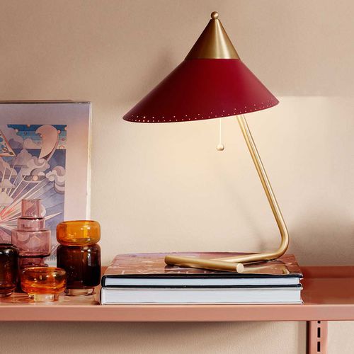 Lampe de table - BRASS TOP - Warm  Nordic - en laiton / en acier laqué / classique