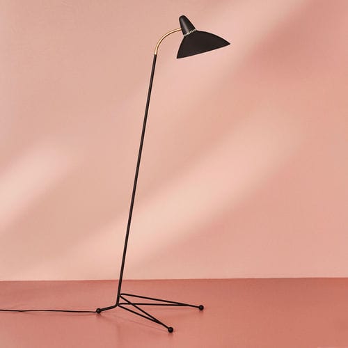 Lampe de sol - LIGHTSOME - Warm  Nordic - en laiton / en acier laqué / classique