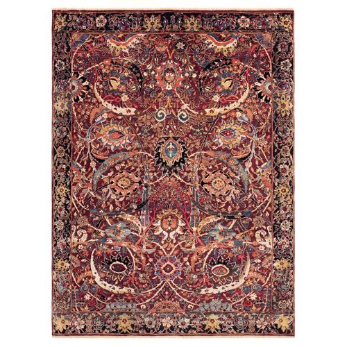 Tapis traditionnel - PERSIAN VASE - Knots rugs - à motif / en laine / en soie