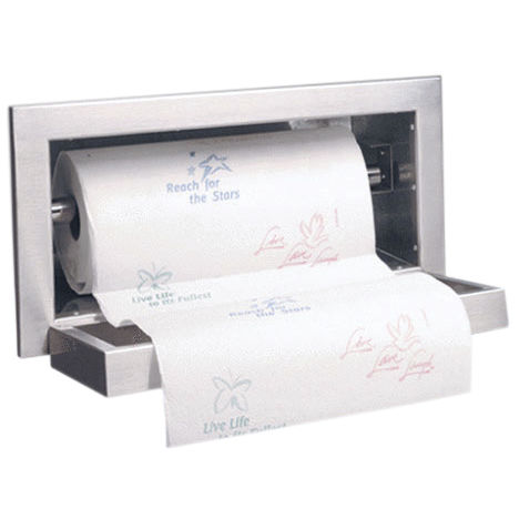 Distributeur d'essuie-mains mural - A-TH  - SUNSTONE - encastrable / en inox / résidentiel