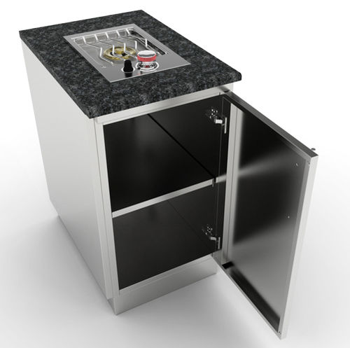 Meuble bas de cuisine - SBC18FSDR - SUNSTONE - à poser / d'extérieur