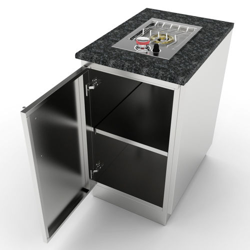 Meuble bas de cuisine - SBC18FSDL - SUNSTONE - à poser / d'extérieur