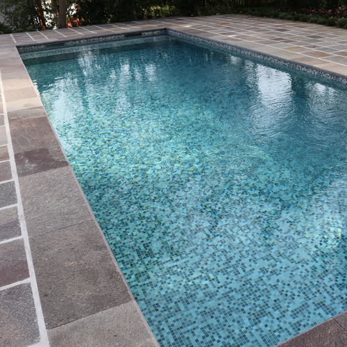 Piscine sur mesure - KR - Tilestone Pools one piece tiled pools - préfabriquée / d'extérieur / enterrée