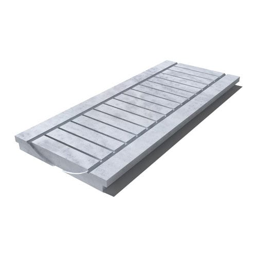 Grille pour caniveau en marbre - Profile B - Poolstones - pour piscine
