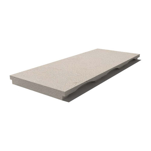 Grille pour caniveau en marbre - Profile U - Poolstones - pour piscine