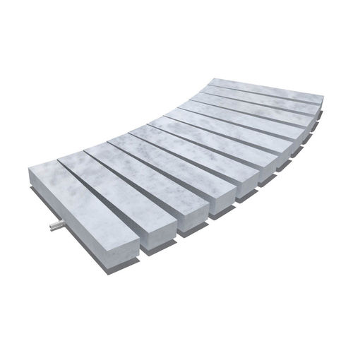 Grille pour caniveau en marbre - Profile 3Z - Poolstones - pour piscine