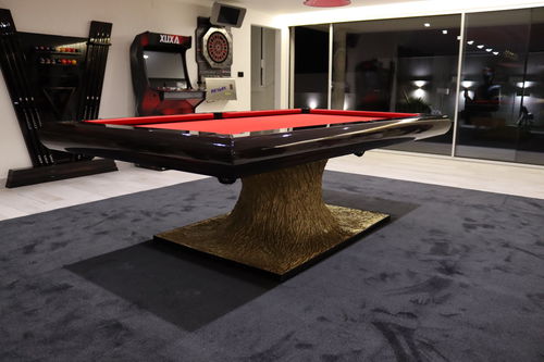 Table de billard contemporaine - VOLCANO - Bilhares Europa - résidentielle / professionnelle / en chêne