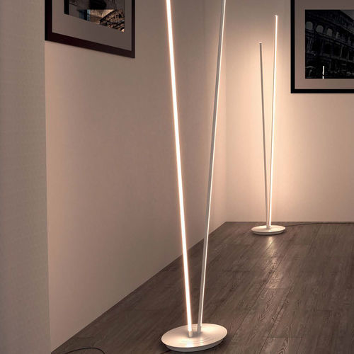 Lampe de sol - LUCILLA  - cattaneo - en aluminium / en fer / en polyméthacrylate de méthyle
