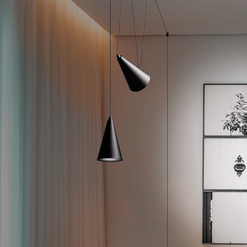 Suspension - CONE - cattaneo - en aluminium / en bronze / contemporaine