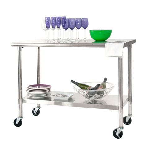 Chariot de service - SS series - Zown - pour hôtel / pour restaurant / en acier inoxydable