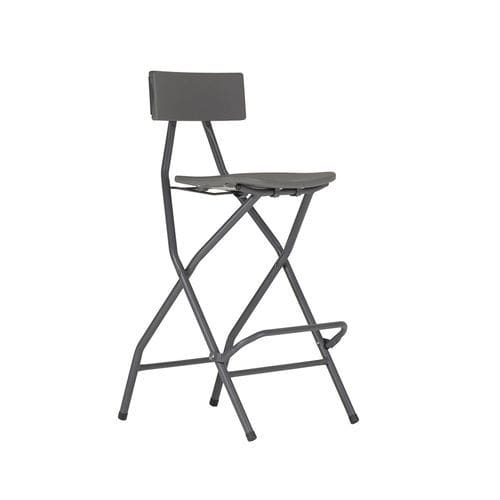 Tabouret de bar pliant - Alvarstool - Zown - contemporain / en polyéthylène / avec piètement en acier
