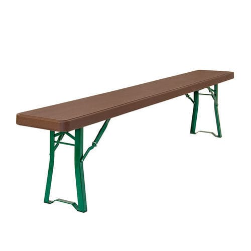 Banc pliant - Zown Munich - Zown - contemporain / en acier / en polyéthylène