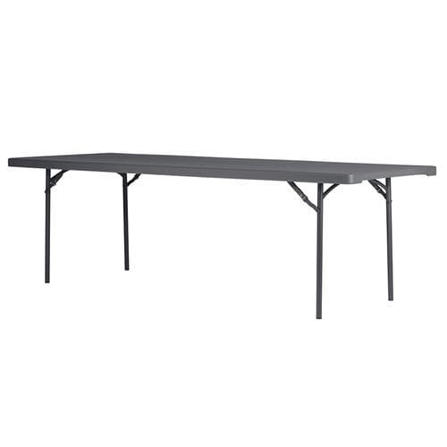 Table pliante - Classic XXL240 - Zown - contemporaine / en polyéthylène haute densité PEHD / avec piètement en acier à revêtement par poudre