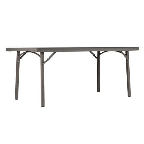 Table pliante - XXL6 - Zown - contemporaine / en polyéthylène haute densité PEHD / avec piètement en acier à revêtement par poudre