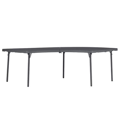 Table pliante - Classic XXLMoon - Zown - contemporaine / en polyéthylène haute densité PEHD / avec piètement en acier à revêtement par poudre