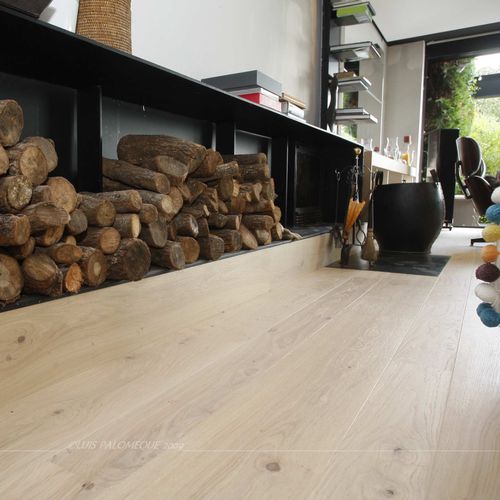 Parquet contrecollé - CLEAR RANDOM - SURCO interiors - en chêne / point de Hongrie / huilé