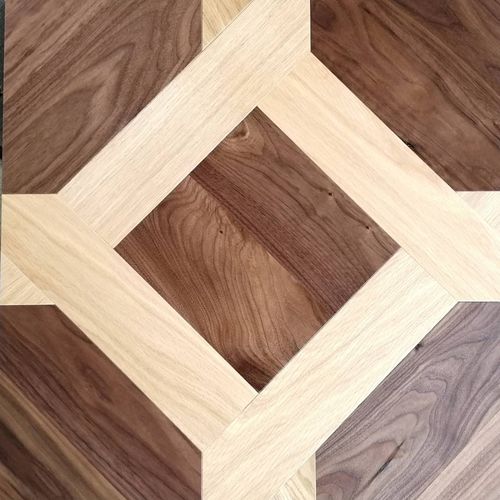 Parquet contrecollé - Customized Tile - SURCO interiors - en chêne / en noyer / en noyer américain