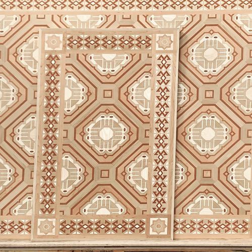 Parquet contrecollé - MARQUETRY TKM - SURCO interiors - en érable / en chêne / en bois de feuillus