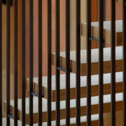 Escalier droit - SURCO interiors - quart tournant / demi-tournant / à marches en bois