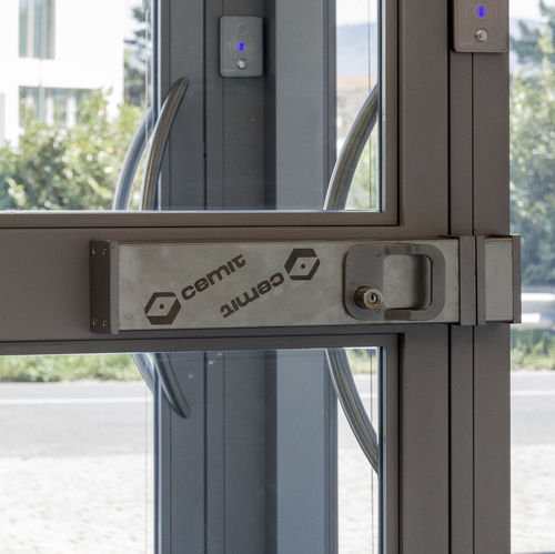 Serrure électromécanique - SIA - Cemit - RFID / à carte de proximité / biométrique