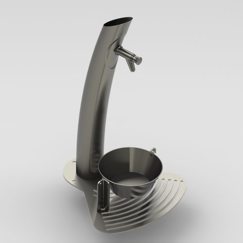 Fontaine à eau d'extérieur - DRINKY - Ferrinox - en acier inox