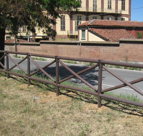 Clôture à barreaudage - ANTELAO - Ferrinox - de jardin / pour espace public / pour terrain de sport