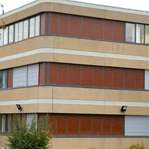 Bardage en panneaux - ECOSTA  - ISOSTA international - bois / en HPL / satiné