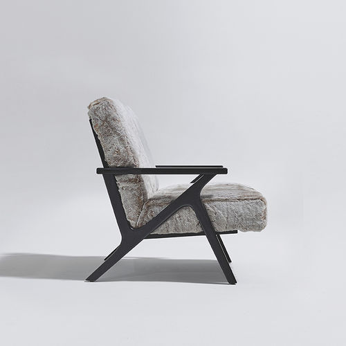 Fauteuil contemporain - VOGUE - MHR - en tissu / noir