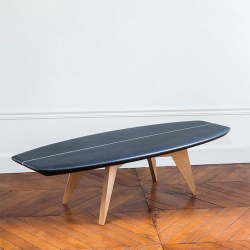 Table basse contemporaine - BOLGE 59 - SALTY - en hêtre / époxy / résidentielle