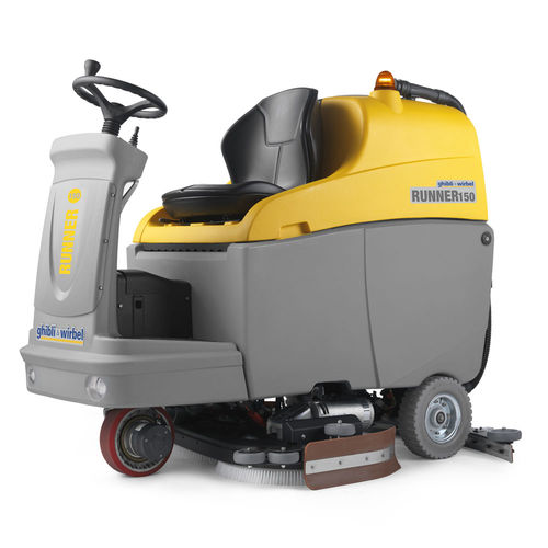 Autolaveuse autoportée - RUNNER R 150 FD 85 CHEM - Ghibli & Wirbel - sur batterie