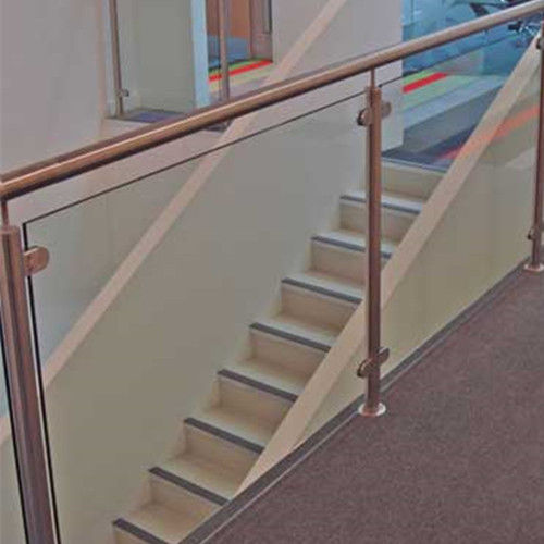 Garde-corps en inox - SJZ SHANZHENG CO., LTD - de type balustrade / d'extérieur / pour balcon
