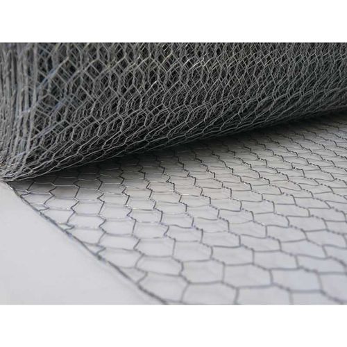 Maille métallique en acier galvanisé - SJZ SHANZHENG CO., LTD - pour gabion / à maillage hexagonal / en rouleau