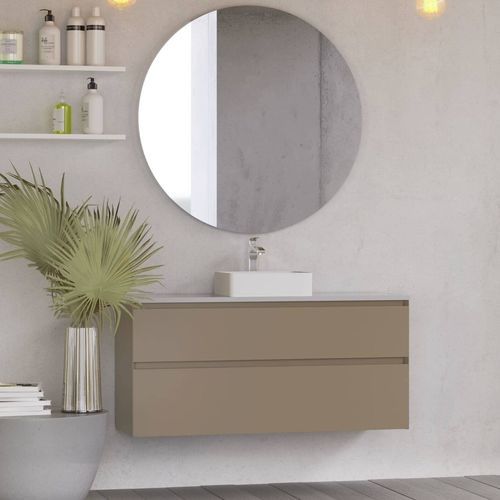 Meuble vasque suspendu - LOFT RIGHT - UAB KAME - MDF / en Corian® / design scandinave