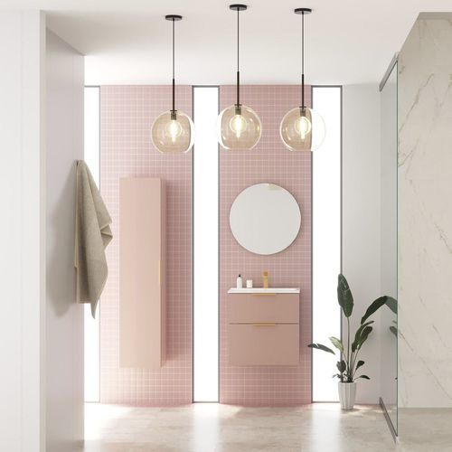 Meuble vasque suspendu - BIG - UAB KAME - MDF / en céramique / contemporain