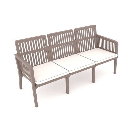Canapé contemporain - Lizbon  - YÜCEL OUTDOOR FURNİTURE  - d'extérieur / en tissu / avec accoudoirs