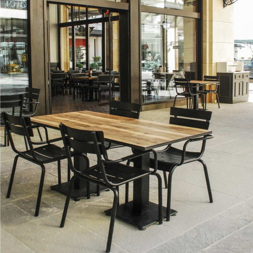 Plateau de table en HPL - YÜCEL OUTDOOR FURNİTURE  - résistant aux intempéries / résistant aux UV / professionnel