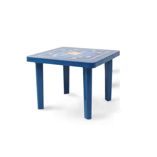 Table contemporaine - Dolphin  - YÜCEL OUTDOOR FURNİTURE  - en polypropylène / avec piètement en polypropylène / carrée