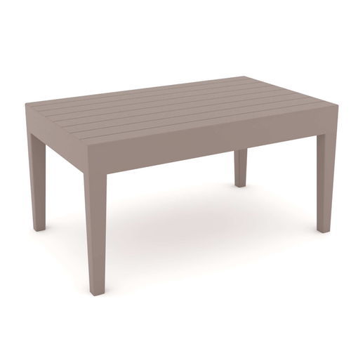 Table basse contemporaine - Lizbon  - YÜCEL OUTDOOR FURNİTURE  - en résine / avec piètement en résine / rectangulaire