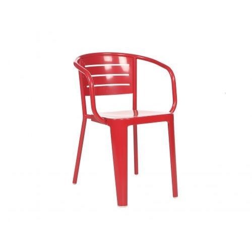 Chaise contemporaine - Como  - YÜCEL OUTDOOR FURNİTURE  - d'intérieur / en acier à revêtement par poudre / avec piètement en acier