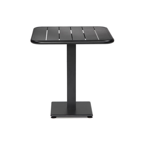 Table bistrot contemporaine - Porto  - YÜCEL OUTDOOR FURNİTURE  - en aluminium / avec piètement en aluminium / carrée