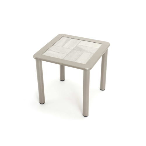 Table basse contemporaine - Odessa  - YÜCEL OUTDOOR FURNİTURE  - en céramique / en HPL / avec piètement en aluminium