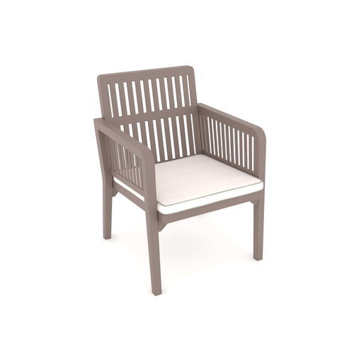 Chaise contemporaine - Lizbon  - YÜCEL OUTDOOR FURNİTURE  - d'extérieur / en tissu / avec piètement en polypropylène