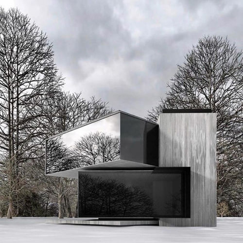 Maison préfabriquée - ABERMOVE/RJB HOME - contemporaine / en métal