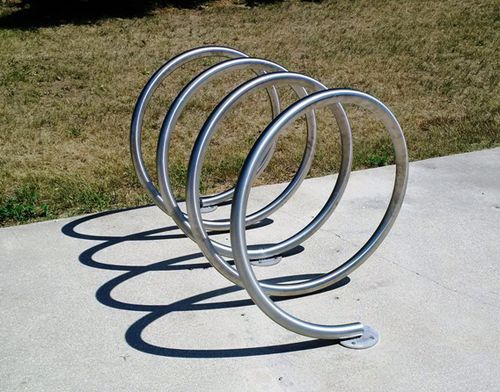Range-vélo au sol - COIL - PARIS Site Furnishings - Outdoor Fitness - pour espace public / en acier / professionnel