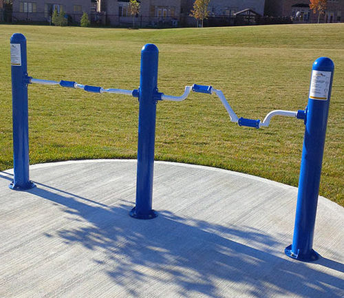 Appareil d'entrainement d'extérieur - HAND BIKE, ACCESSIBLE - PARIS Site Furnishings - Outdoor Fitness