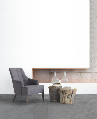Fauteuil classique - CARLOTA - Casual Home & Contract - en tissu / en bois massif / en hêtre