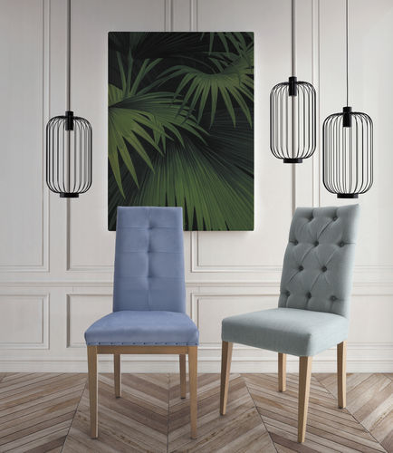 Chaise contemporaine - ARIADNA - Casual Home & Contract - d'intérieur / en tissu / avec piètement en hêtre