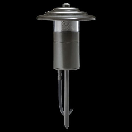 Borne d'éclairage de jardin - FERN LITE - HUNZA Lighting - classique / en aluminium / en acier inoxydable