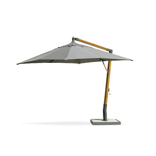 Parasol rond - HOLIDAY  - GOSS Outdoor - déporté / en toile