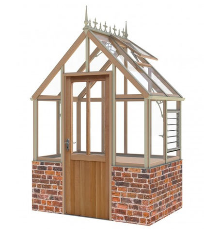 Serre de jardinage - ETON - Alton greenhouses - monochapelle / structure en aluminium / en verre